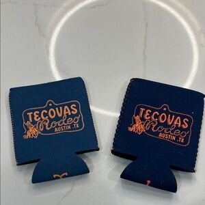 Tecovas Navy and Orange Drink Holders